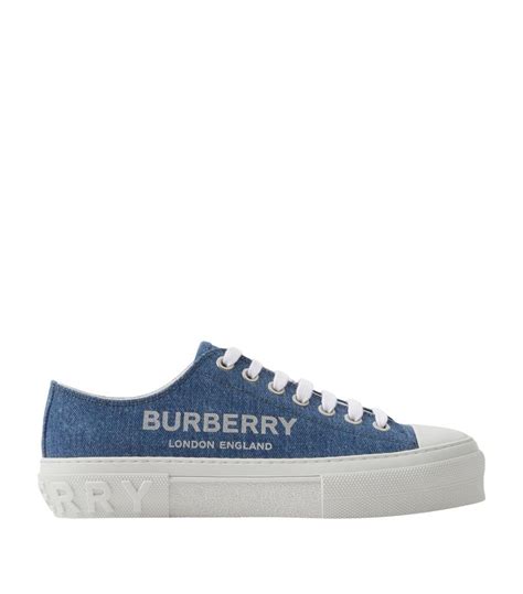 sneakers alte burberry|burberry denim sneakers.